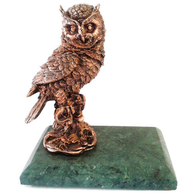 Escultura: Animales / AVES / BUHO (Cod: EAA16)