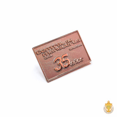 Pines Metálicos Bronce (Cod: PINM19)