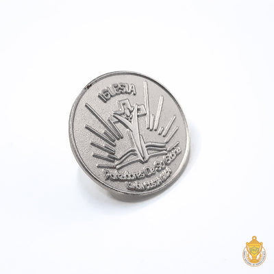 Pines Metálicos Plata (Cod: PINM13)