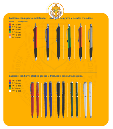 LAPICERO (COD: FNT-L-230 / FNT-L-260)