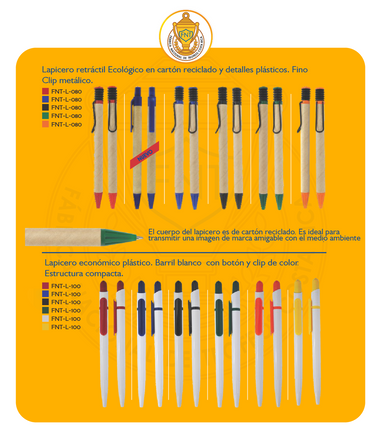 Lapicero (Cod: FNT-L-080 / FNT-L-100)