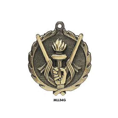 Medalla Línea Laurel - 1