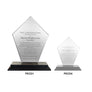 Placa Cristal Diamante (Cod: PECD)