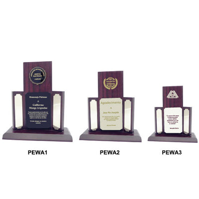 Placa Escritorio Madera Aleta (Cod: PEWA)