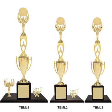 Trofeo Bala Mini con levantador (Cod: TBML)