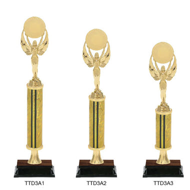 Trofeo TD3 con  Alzador (Cod: TTD3A)